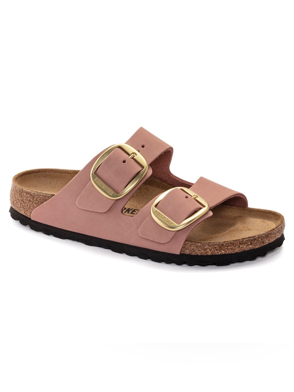 Women's Arizona Big Buckle Old Rose Nubuck Leather